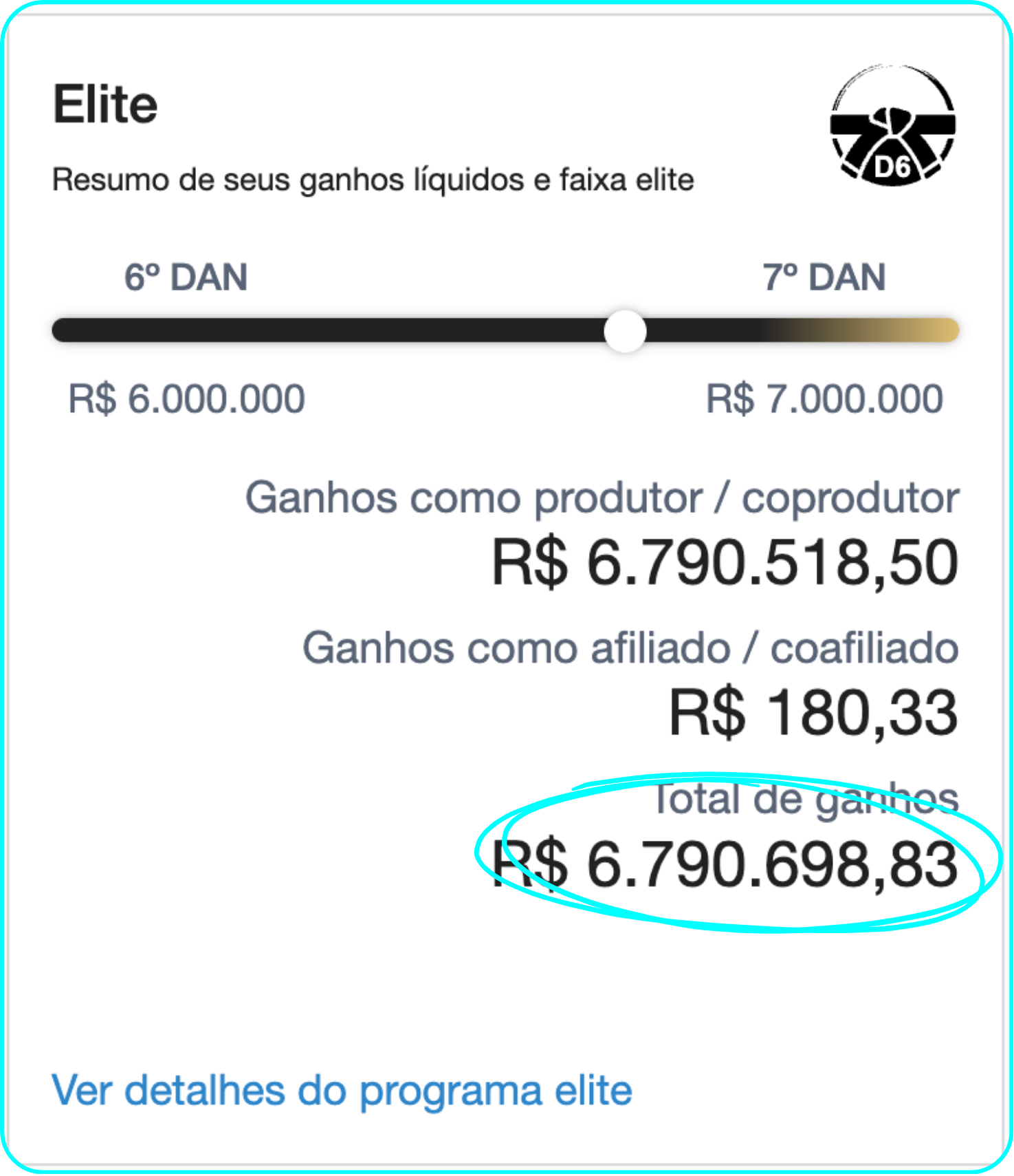 Resultado de aluno 1