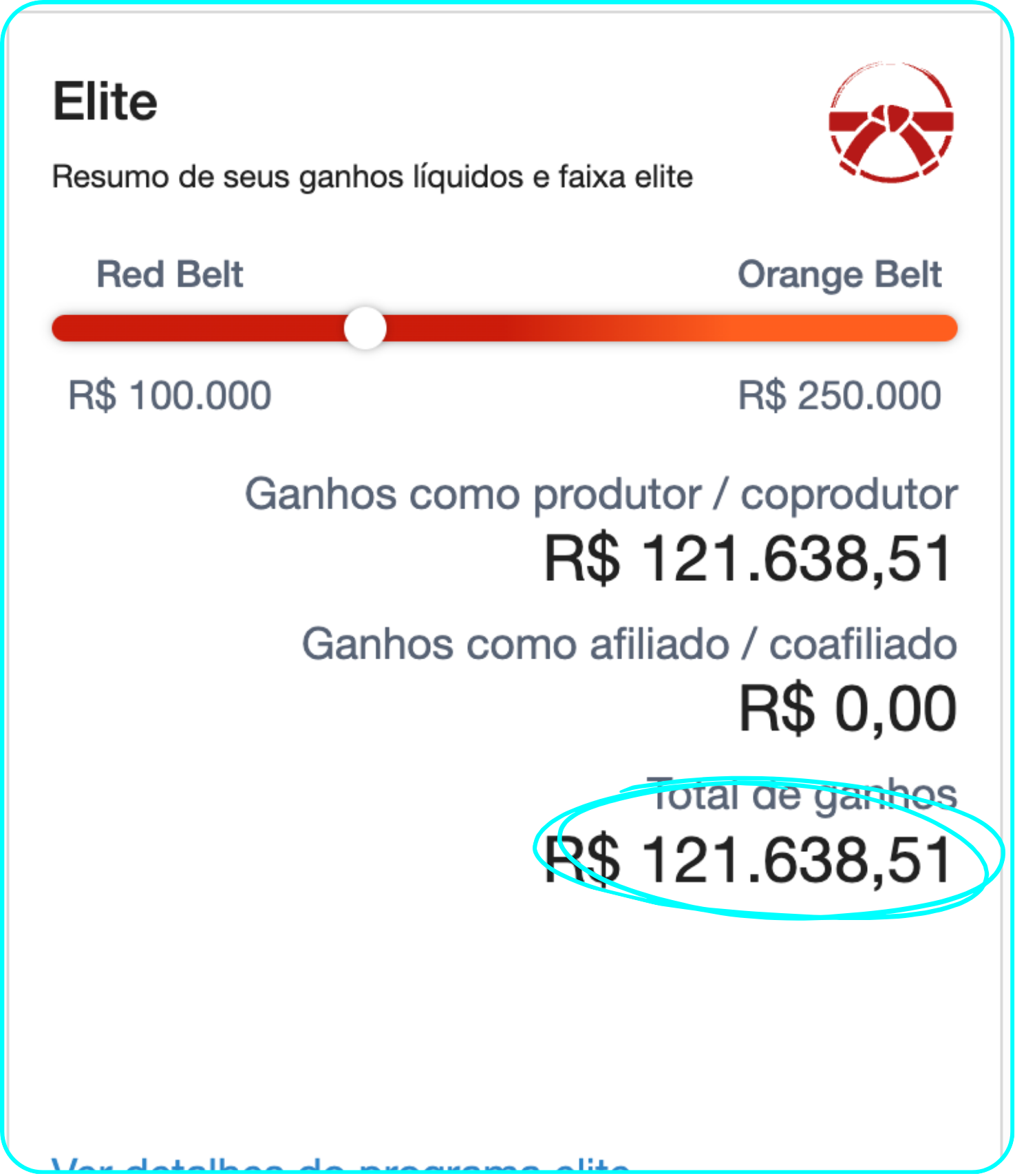 Resultado de aluno 3