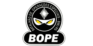 Espaço editável para logotipo do BOPE