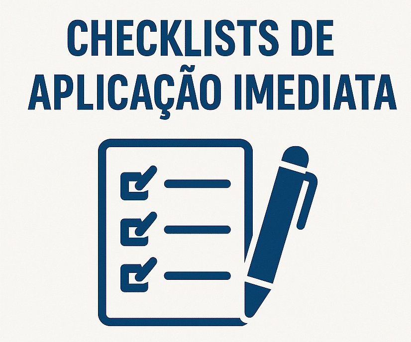 Checklist de aplicação clínica