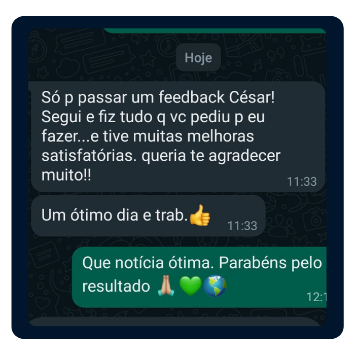 Print de conversa de paciente 5