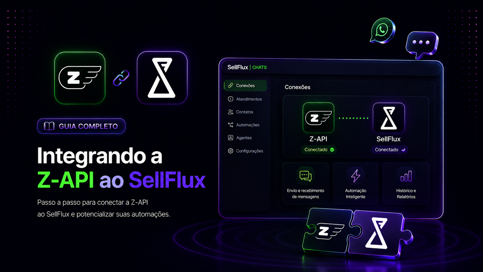 Guia completo para integrar a Z-API ao SellFlux