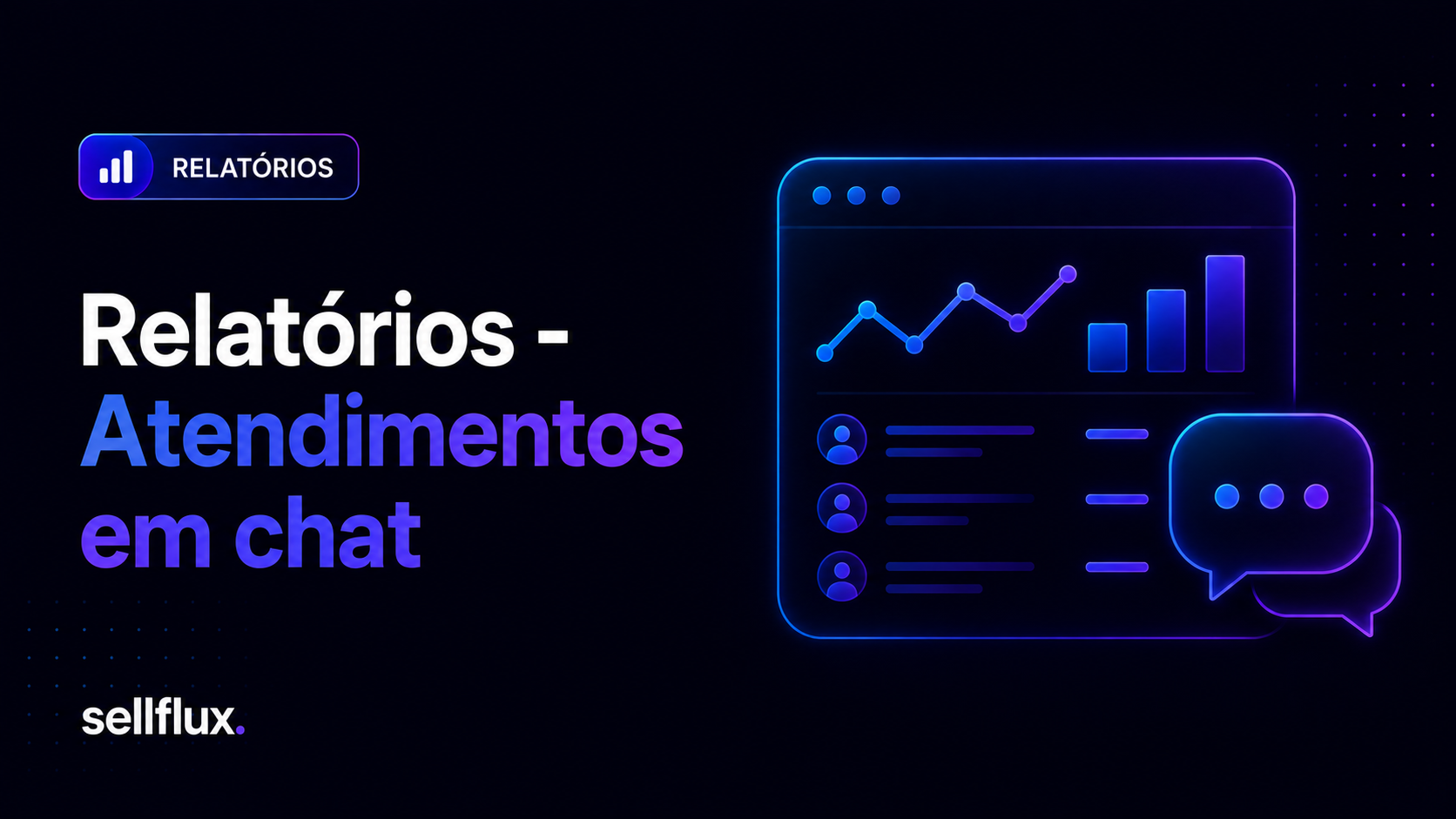 Relatórios - Atendimentos em chat
