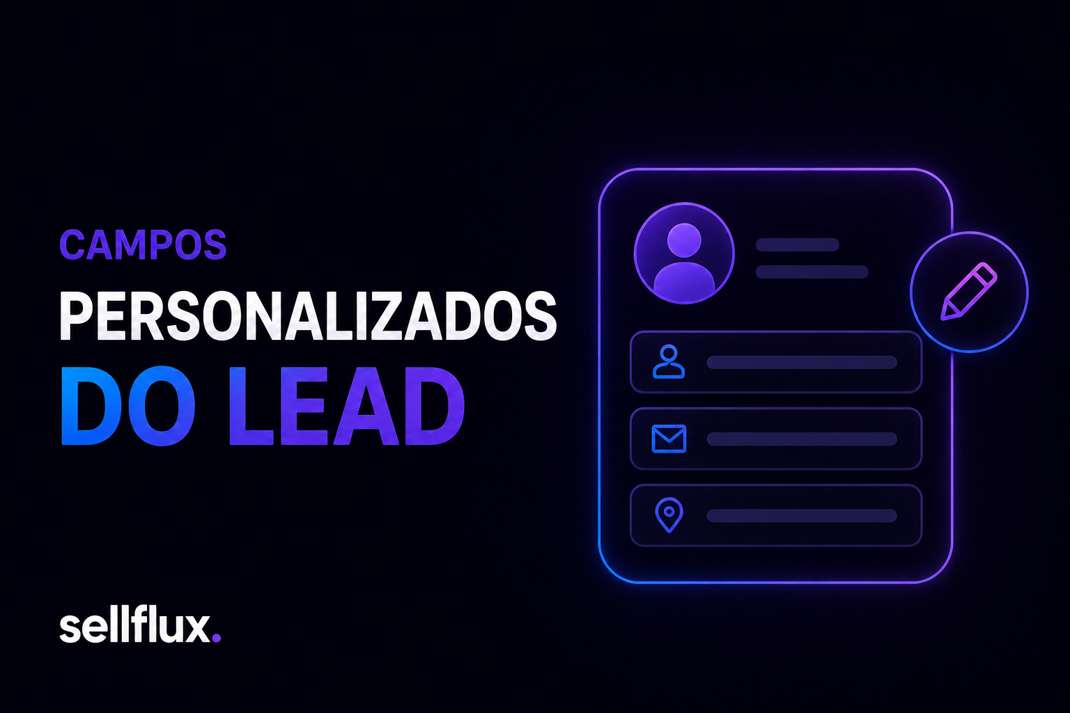 Campos personalizados do Lead