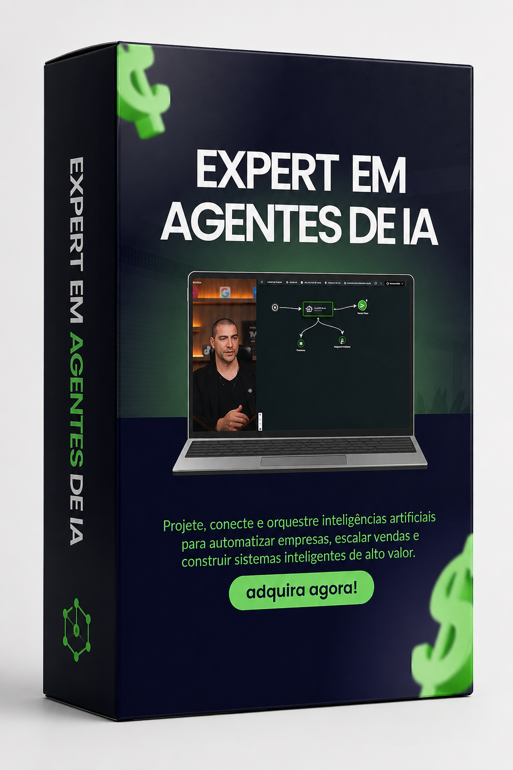 Expert em Agentes de IA — caixa do produto