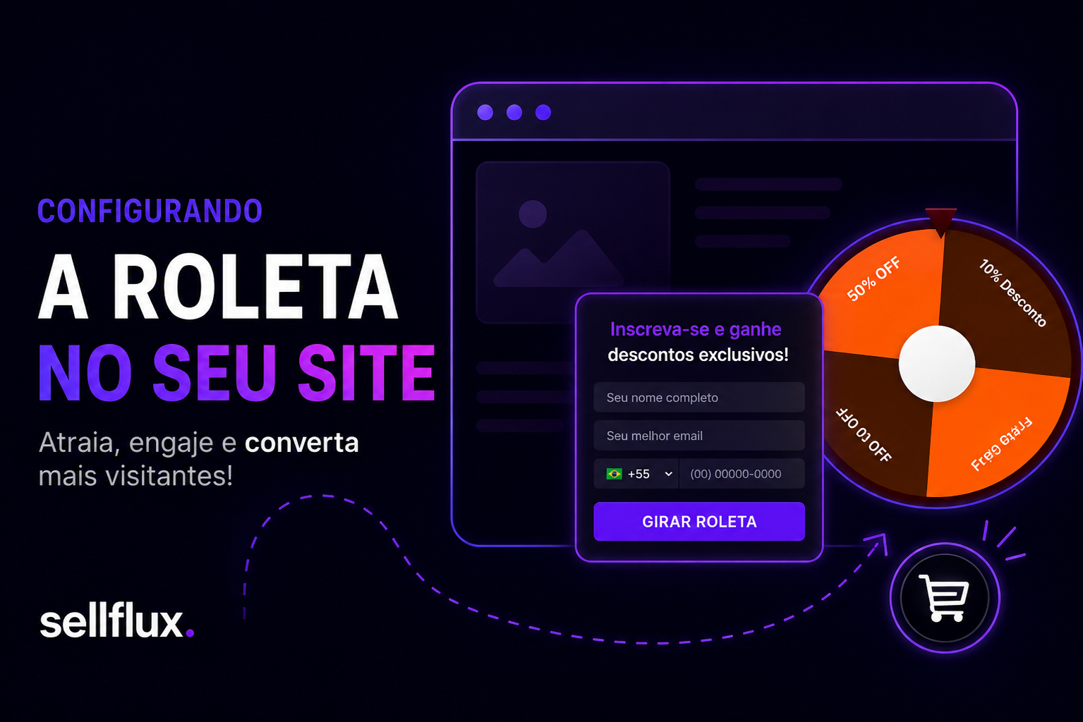 Configurando a roleta na sua página